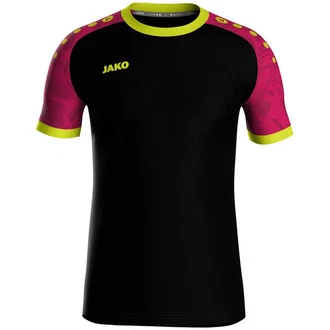 Jako Kurzarmshirt Trikot Iconic KA schwarz/pink/neongelb Jako Kurzarmshirt Trikot Iconic KA schwarz/pink/neongelb