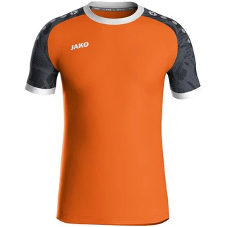 Jako Kurzarmshirt Trikot Iconic KA neonorange/schwarz Jako Kurzarmshirt Trikot Iconic KA neonorange/schwarz