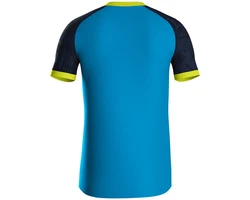 Jako Kurzarmshirt Trikot Iconic KA blau/marine/neongelb