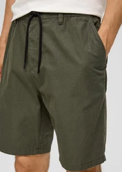 s.Oliver Bermudas Chino-Shorts im Relaxed Fit Khaki/Weiß/Creme