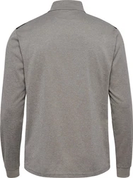 hummel Sweater hmlAUTHENTIC HALF ZIP SWEAT Grau Melange