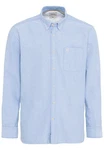 camel active Langarmhemd Hellblau/Blau/Dunkelblau