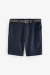 Next Chinoshorts Chino-Shorts Dunkelblau/Blau