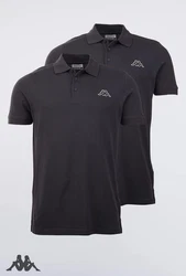 Kappa Poloshirt Venist Men 2er-Pack Dunkelgrau/Grau