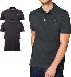 Kappa Poloshirt Venist Men 2er-Pack Dunkelgrau/Grau
