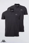 Kappa Poloshirt Venist Men 2er-Pack Dunkelgrau/Grau