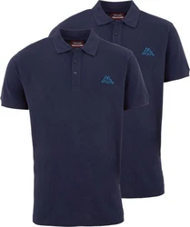 Kappa Poloshirt Venist Men 2er-Pack Dunkelblau/Blau