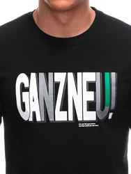 Edoti Sweatshirt für Männer Schwarz/Braun/Dunkelgrau/Dunkelrot