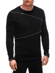 Edoti Herren-Sweatshirt Schwarz