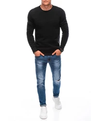 Edoti Sweatshirt EM-SSNZ-22FW-019 Schwarz
