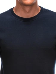 Edoti Sweatshirt EM-SSNZ-22FW-019 Dunkelblau