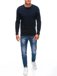 Edoti Sweatshirt EM-SSNZ-22FW-019 Dunkelblau