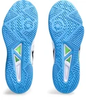 Asics GEL-TACTIC 12 Indoorschuh WEISS/DIVE BLAU