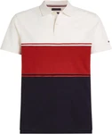 Tommy Hilfiger Poloshirt COLORBLOCK REG POLO rot/schwarz