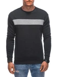 Edoti Sweatshirt Klassisches Sweatshirt für Männer Dunkelblau/Dunkelgrau/Grau/Schwarz