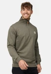 Indicode Strickpullover INCaspar Dunkelgrün/Khaki