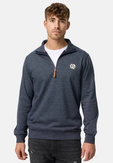 Indicode Strickpullover INCaspar Dunkelblau/Hellblau/Grau Indicode Strickpullover INCaspar Dunkelblau/Hellblau/Grau