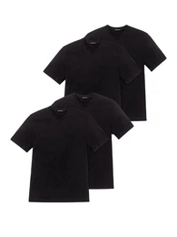 T-Shirt American Shirt (4-tlg) unterziehshirt unterhemd kurzarm