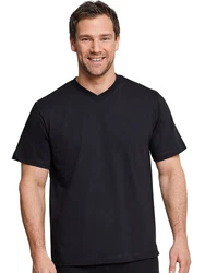 Schiesser T-Shirt American Shirt 4-tlg Schwarz/Dunkelgrau