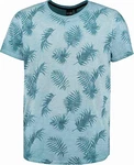 Hailys Men Kurzarmshirt Blau/Grün/Türkis