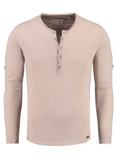 Key Largo Henleyshirt Ginger Basic Ginger (MLS00038)