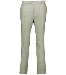 Stoffhose Herren Hose mit Leinen C-GENIUS Slim Fit (1-tlg)