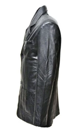 Zimmert Lederjacke Bruno Sacco Dunkelgrün/Braun/Creme/Grau/Dunkelgrau