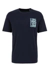 WE Fashion T-Shirt Dunkelblau/Blau