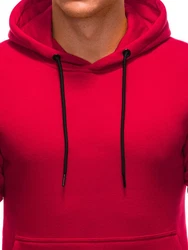 Edoti Hoodie EM-SSNZ-22FW-018 Rot/Dunkelrot