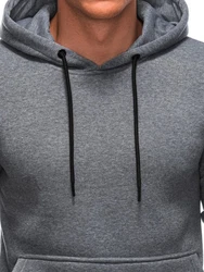 Edoti Hoodie EM-SSNZ-22FW-018 Dunkelgrau/Grau/Dunkelblau/Hellgrau