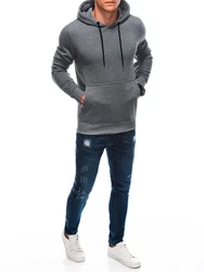 Edoti Hoodie EM-SSNZ-22FW-018 Dunkelgrau/Grau/Dunkelblau/Hellgrau