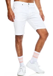 Smith & Solo Shorts 5-Pocket Style Weiß/Creme