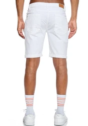 Smith & Solo Shorts 5-Pocket Style Weiß/Creme