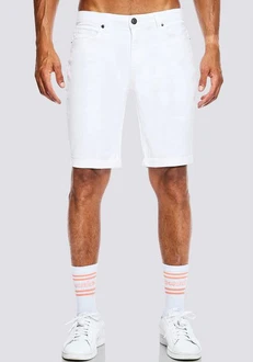 Smith & Solo Shorts 5-Pocket Style Weiß/Creme
