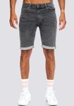 Smith & Solo Shorts 5-Pocket Style Dunkelgrau/Hellgrau/Grau/Schwarz