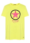 Chiemsee Print-Shirt T-Shirt mit Frontprint (1) Gelb/Neonfarben