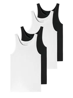 Schiesser Unterhemd 95/5 Organic Cotton 4-St