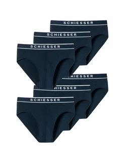 Schiesser Rioslip 95/5 Organic Cotton Dunkelblau/Blau