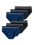 Schiesser Slip 95/5 Organic Cotton (6-St) Dunkelblau/Blau