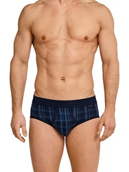 Schiesser Slip Original Classics Dunkelblau/Blau/Hellblau