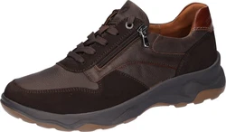 Waldläufer Sneaker H-MAX Braun/Dunkelbraun/Dunkelgrün