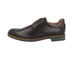 GORDON & BROS Herren Schnürschuh Vince Adigo Dunkelbraun/Braun