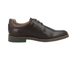 GORDON & BROS Herren Schnürschuh Vince Adigo Dunkelbraun/Braun
