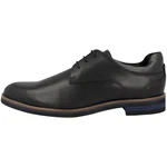 GORDON & BROS Herren Schnürschuh Vince Adigo Schwarz/Hellblau/Dunkelblau