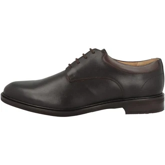 GORDON & BROS Vince D Herren Schnürschuh Dunkelbraun/Braun/Bordeaux