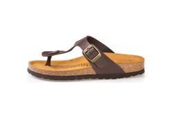 Palado Kos Herren Badeschuh Dunkelbraun/Braun/Beige/Hellblau