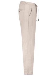 Eight2Nine Chinos Herren Leinen Hose Khaki/Beige