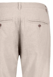 Eight2Nine Chinos Herren Leinen Hose Khaki/Beige