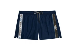 Emporio Armani Badeshorts mit Logoband 