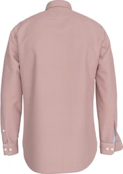 Tommy Hilfiger Langarmhemd NAT. SOFT FLEX GINGHAM RF SHIRT Rosa/Dunkelrot/Rot